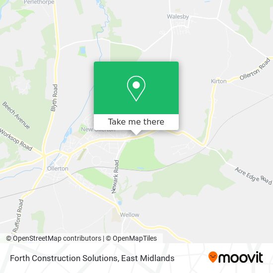 Forth Construction Solutions map