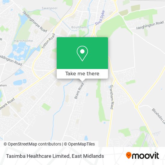 Tasimba Healthcare Limited map