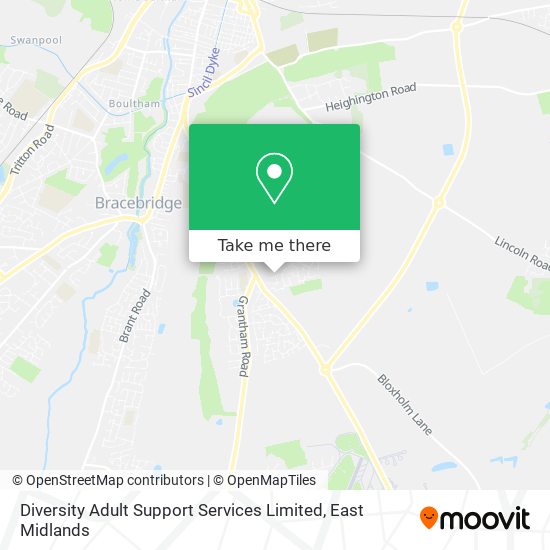 Diversity Adult Support Services Limited map