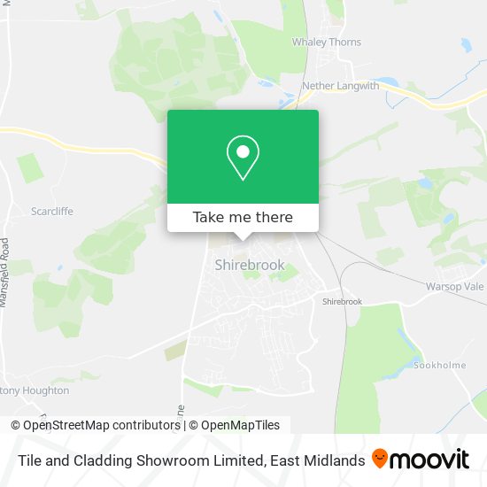 Tile and Cladding Showroom Limited map