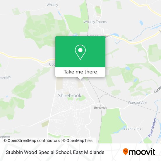 Stubbin Wood Special School map