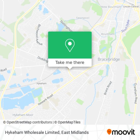Hykeham Wholesale Limited map