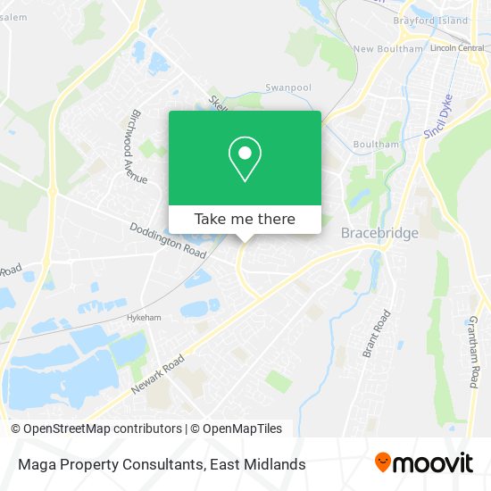 Maga Property Consultants map