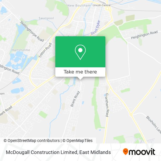 McDougall Construction Limited map