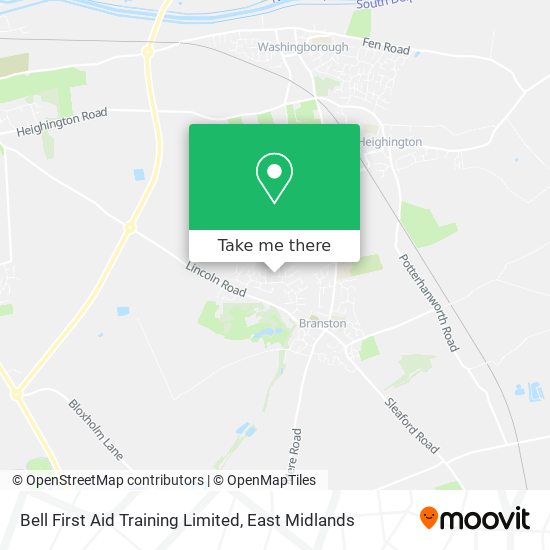 Bell First Aid Training Limited map
