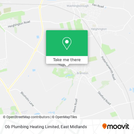 Ob Plumbing Heating Limited map