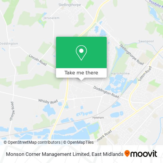 Monson Corner Management Limited map