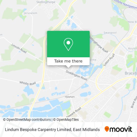 Lindum Bespoke Carpentry Limited map