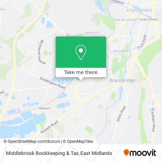 Middlebrook Bookkeeping & Tax map