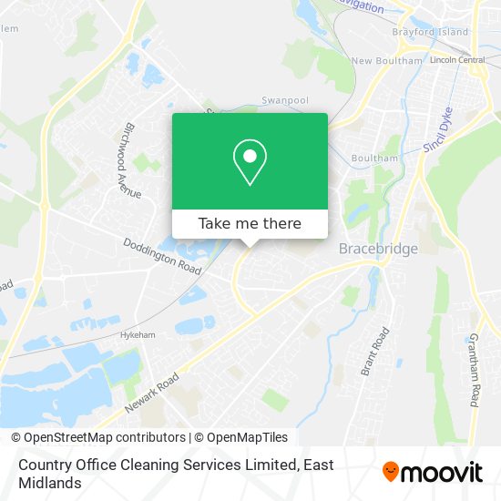 Country Office Cleaning Services Limited map