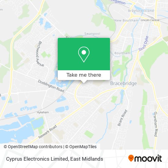 Cyprus Electronics Limited map