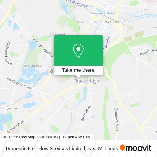 Domestic Free Flow Services Limited map