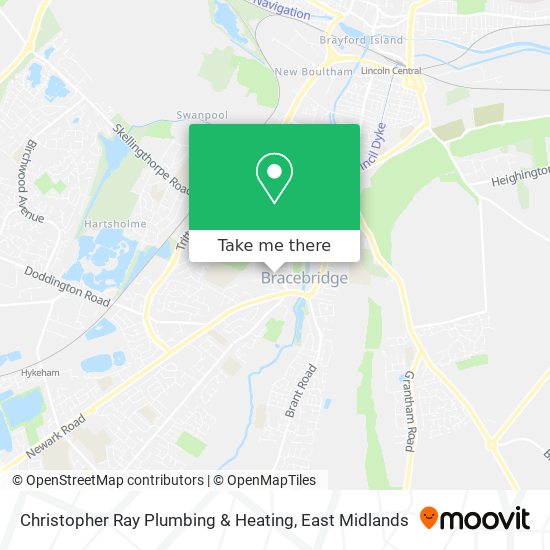 Christopher Ray Plumbing & Heating map