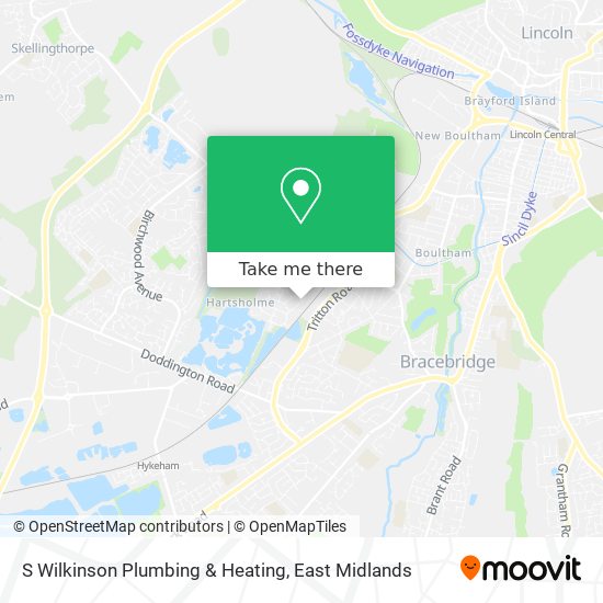 S Wilkinson Plumbing & Heating map