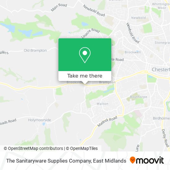 The Sanitaryware Supplies Company map