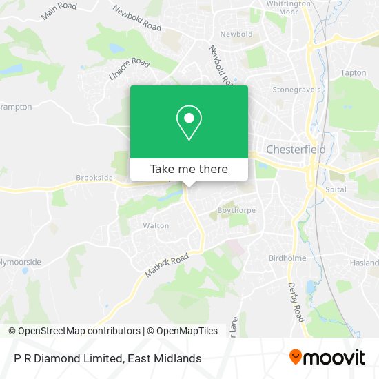 P R Diamond Limited map