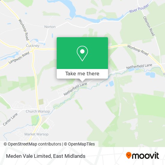 Meden Vale Limited map