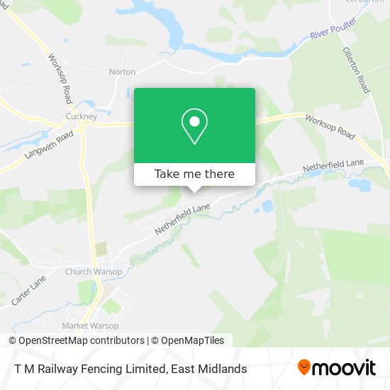 T M Railway Fencing Limited map