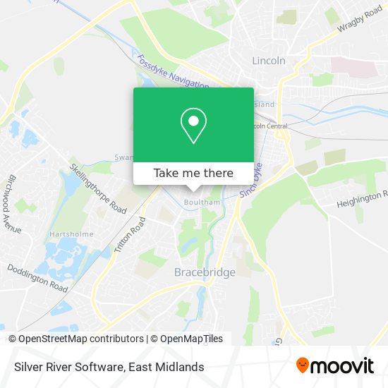 Silver River Software map