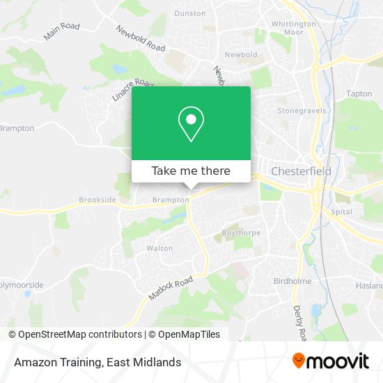 Amazon Training map