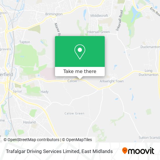 Trafalgar Driving Services Limited map