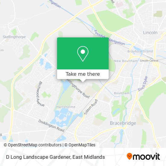 D Long Landscape Gardener map