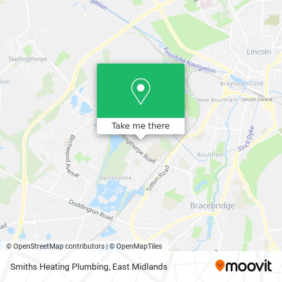 Smiths Heating Plumbing map