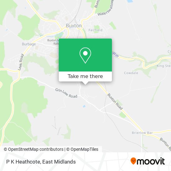 P K Heathcote map