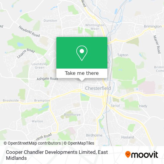 Cooper Chandler Developments Limited map