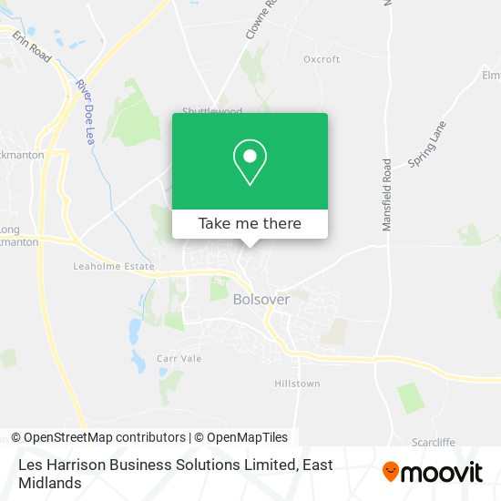 Les Harrison Business Solutions Limited map