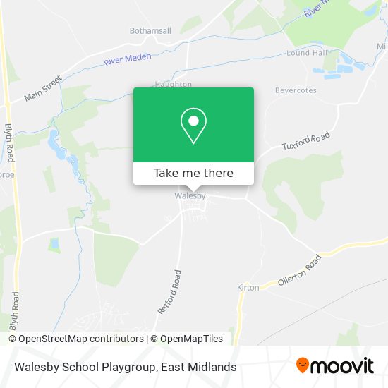 Walesby School Playgroup map