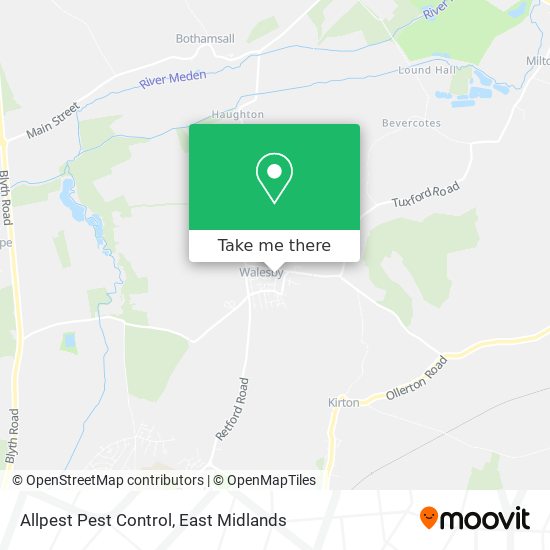 Allpest Pest Control map