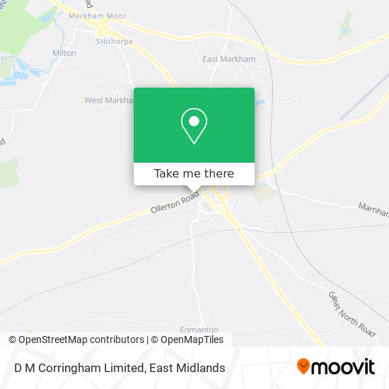 D M Corringham Limited map