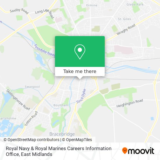 Royal Navy & Royal Marines Careers Information Office map