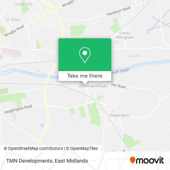 TMN Developments map