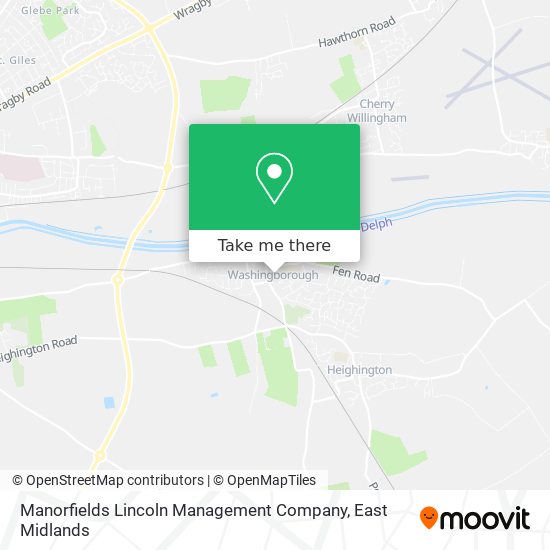 Manorfields Lincoln Management Company map