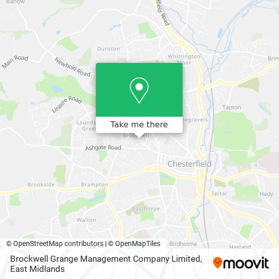 Brockwell Grange Management Company Limited map