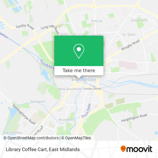 Library Coffee Cart map