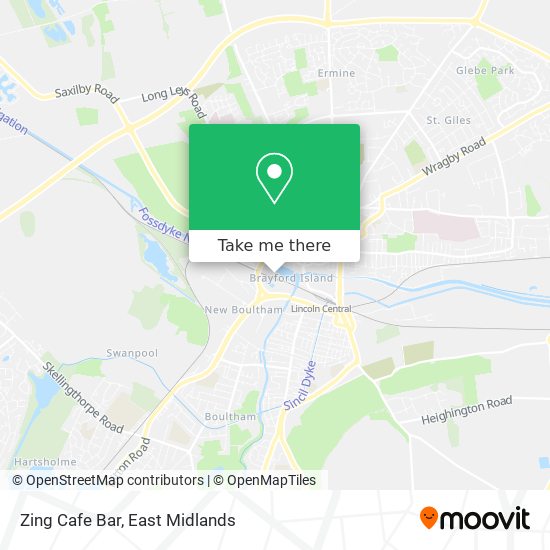 Zing Cafe Bar map