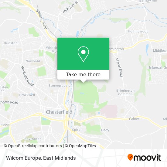 Wilcom Europe map