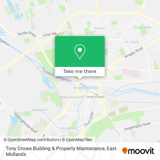 Tony Crowe Building & Property Maintenance map