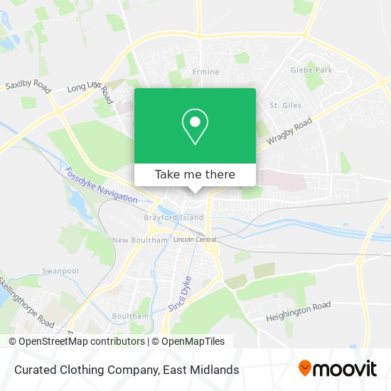 Curated Clothing Company map