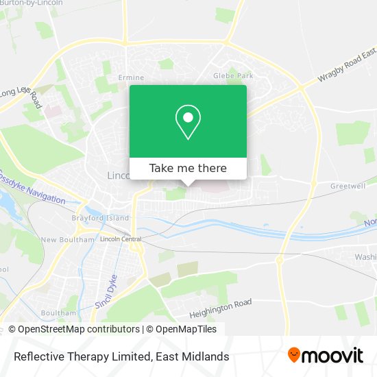 Reflective Therapy Limited map