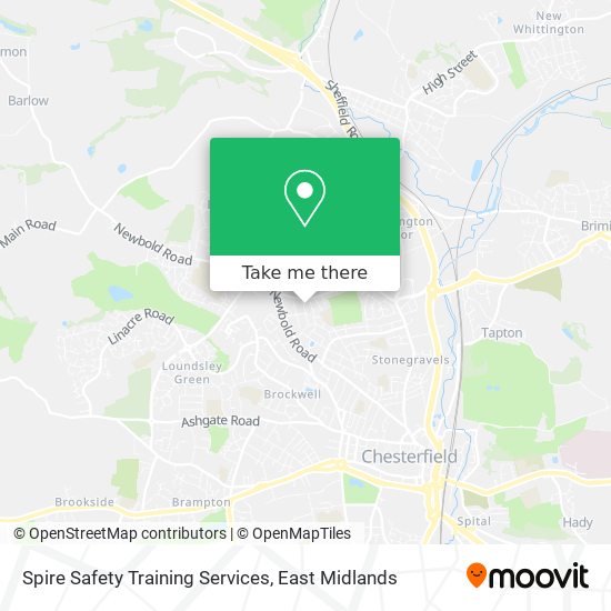 Spire Safety Training Services map