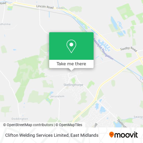 Clifton Welding Services Limited map