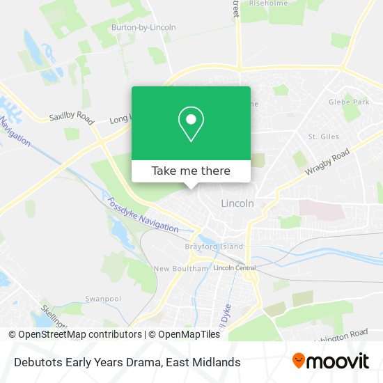 Debutots Early Years Drama map