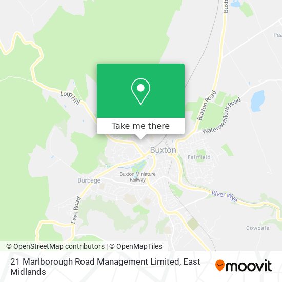 21 Marlborough Road Management Limited map