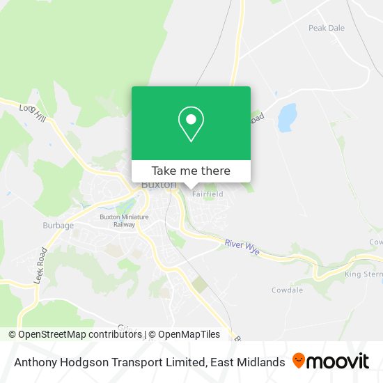 Anthony Hodgson Transport Limited map