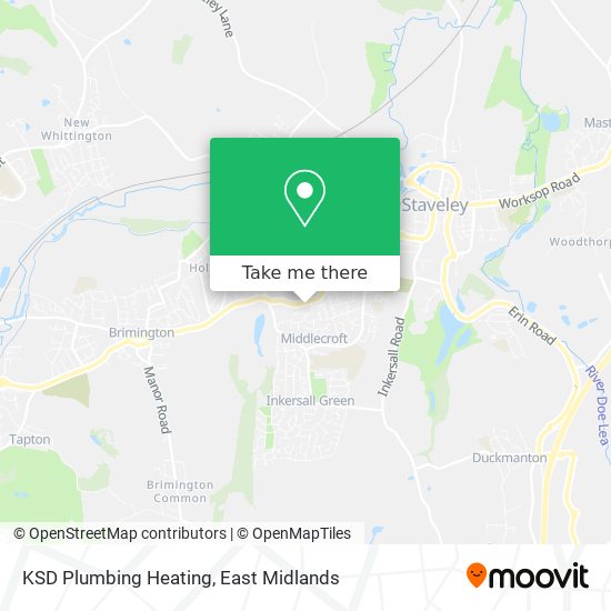 KSD Plumbing Heating map