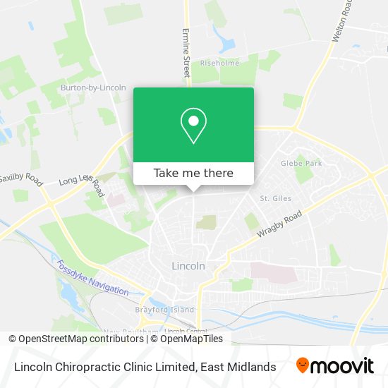 Lincoln Chiropractic Clinic Limited map